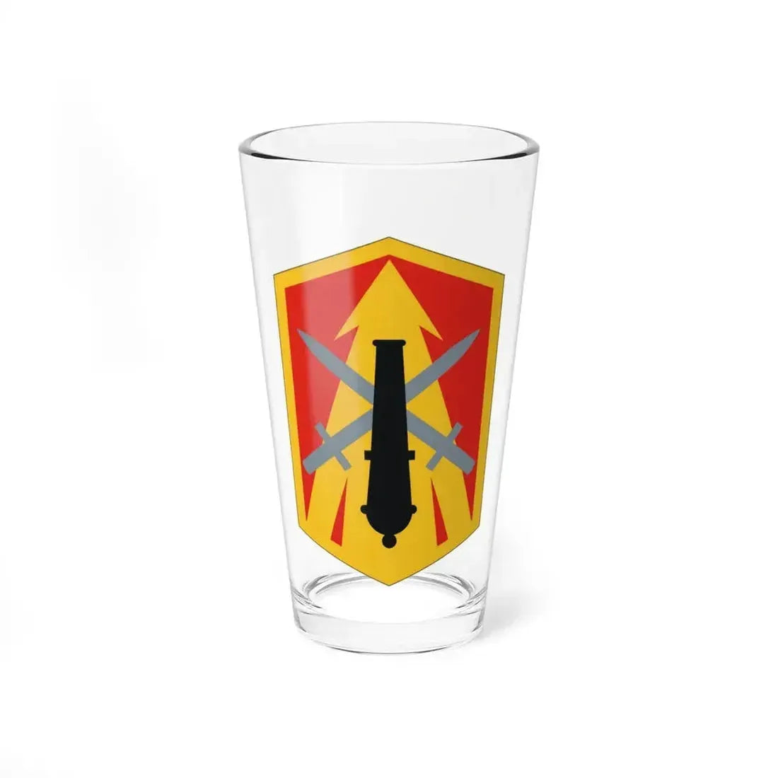 214th Field Artillery Brigade (U.S. Army) Pint Glass 16oz 16oz - Go Mug Yourself