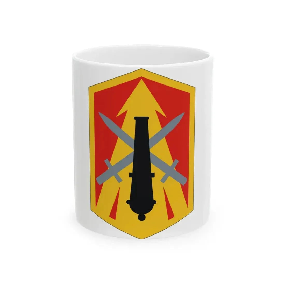 214th Field Artillery Brigade (U.S. Army) White Coffee Mug 11oz - Go Mug Yourself