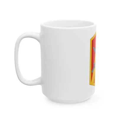 214th Field Artillery Brigade (U.S. Army) White Coffee Mug - Go Mug Yourself