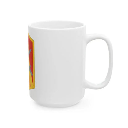 214th Field Artillery Brigade (U.S. Army) White Coffee Mug - Go Mug Yourself