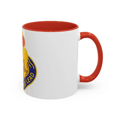 214th Field Artillery Brigade v2 (U.S. Army) Accent Coffee Mug - Go Mug Yourself
