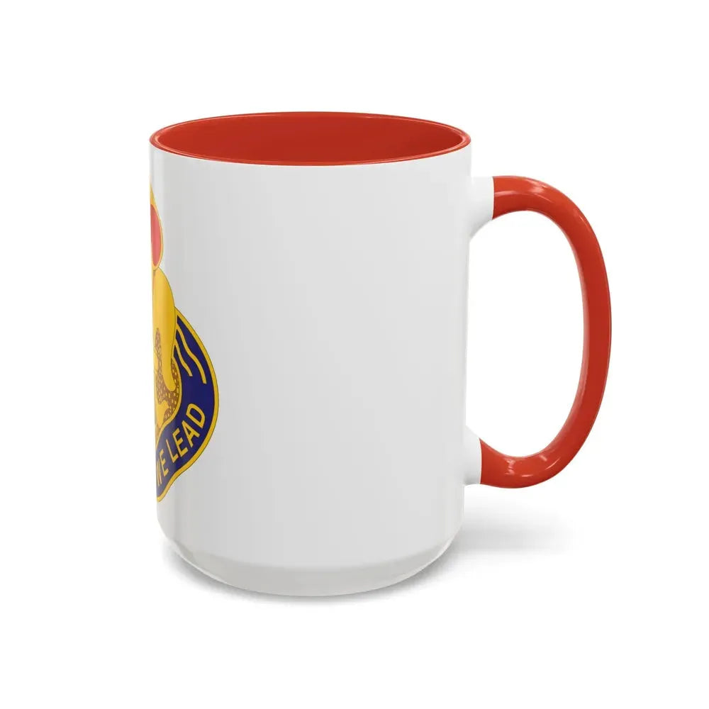 214th Field Artillery Brigade v2 (U.S. Army) Accent Coffee Mug - Go Mug Yourself