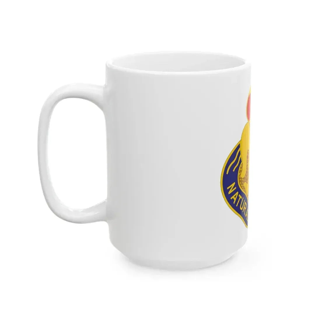 214th Field Artillery Brigade v2 (U.S. Army) White Coffee Mug - Go Mug Yourself