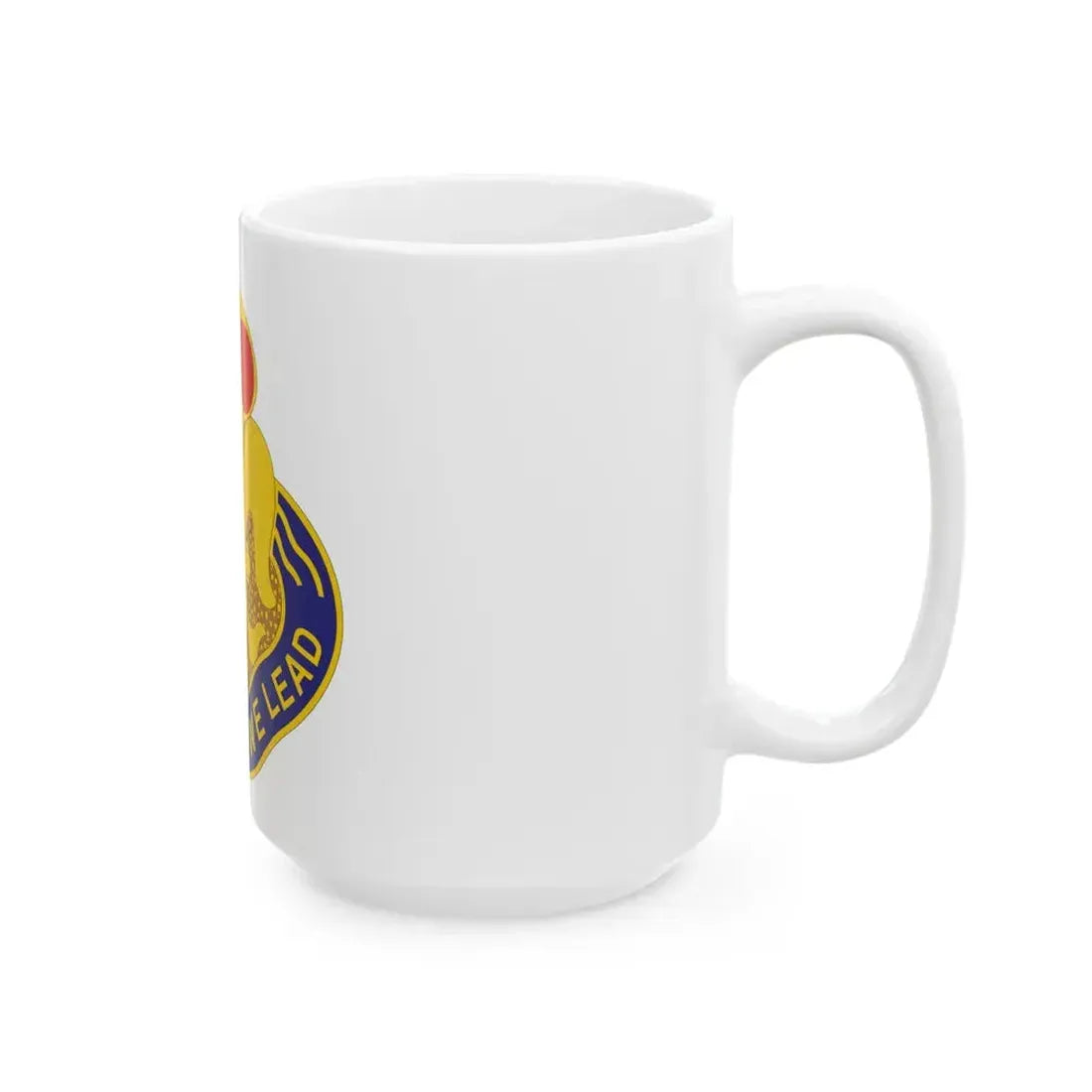 214th Field Artillery Brigade v2 (U.S. Army) White Coffee Mug - Go Mug Yourself
