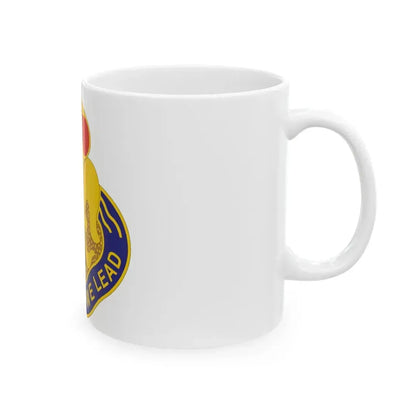 214th Field Artillery Brigade v2 (U.S. Army) White Coffee Mug - Go Mug Yourself