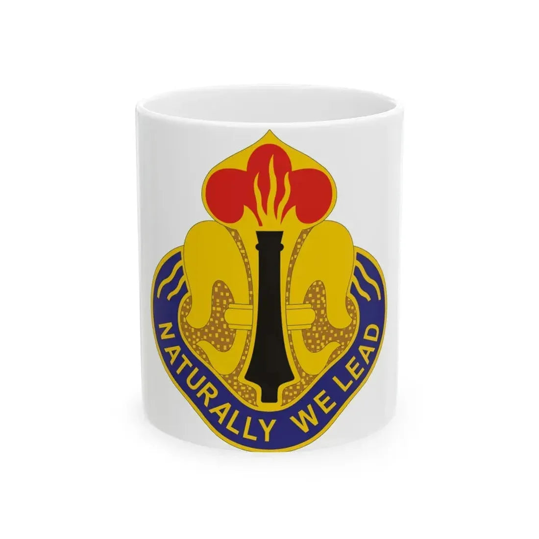214th Field Artillery Brigade v2 (U.S. Army) White Coffee Mug - Go Mug Yourself