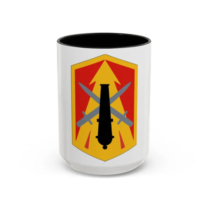 214th Fires Brigade (U.S. Army) Accent Coffee Mug-15oz-Black-Go Mug Yourself