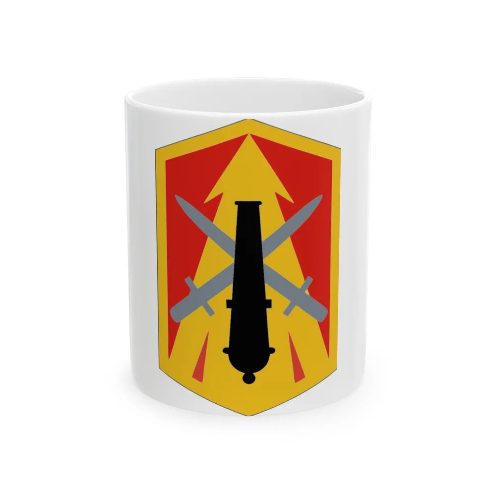 214th Fires Brigade (U.S. Army) White Coffee Mug-11oz-Go Mug Yourself