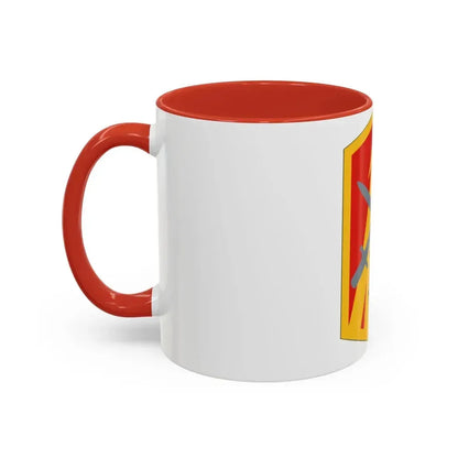 214th Fires Brigade (U.S. Army) Accent Coffee Mug - Go Mug Yourself