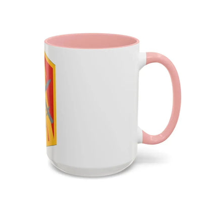 214th Fires Brigade (U.S. Army) Accent Coffee Mug - Go Mug Yourself