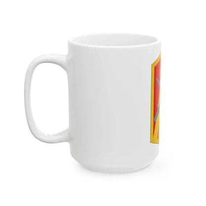 214th Fires Brigade (U.S. Army) White Coffee Mug - Go Mug Yourself
