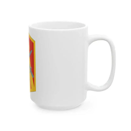 214th Fires Brigade (U.S. Army) White Coffee Mug - Go Mug Yourself