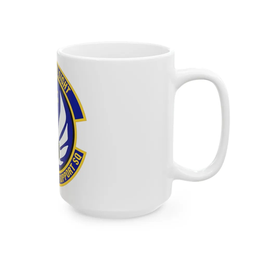 214th Operations Support Squadron (U.S. Air Force) White Coffee Mug-Go Mug Yourself