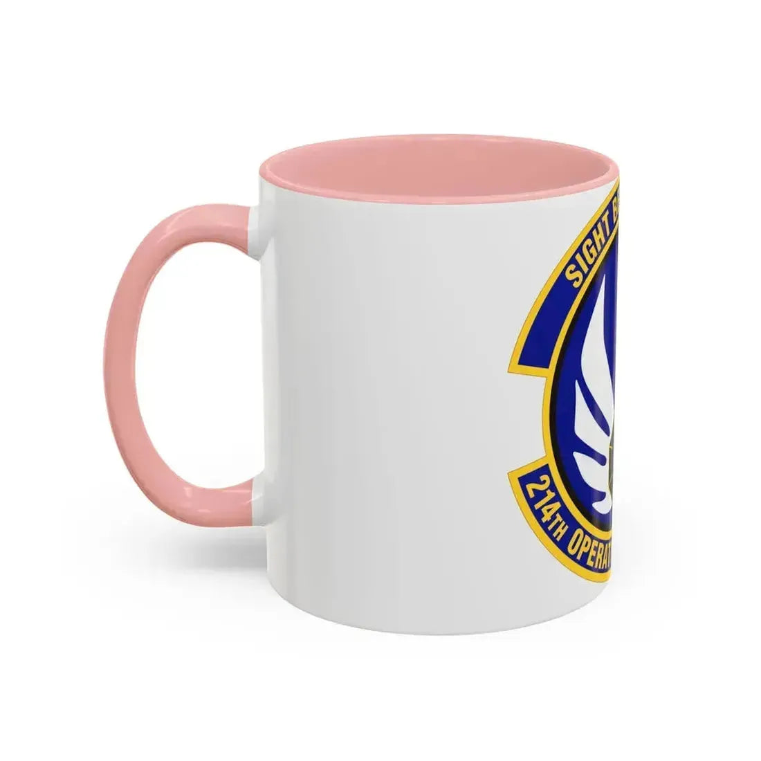 214th Operations Support Squadron (U.S. Air Force) Accent Coffee Mug - Go Mug Yourself