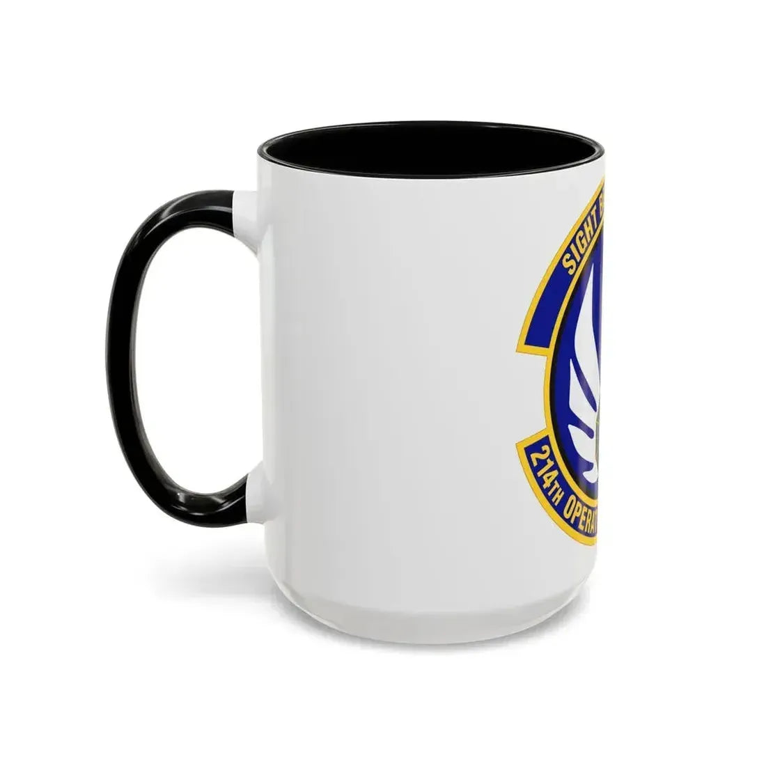 214th Operations Support Squadron (U.S. Air Force) Accent Coffee Mug - Go Mug Yourself