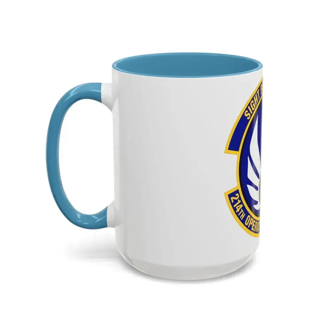 214th Operations Support Squadron (U.S. Air Force) Accent Coffee Mug - Go Mug Yourself