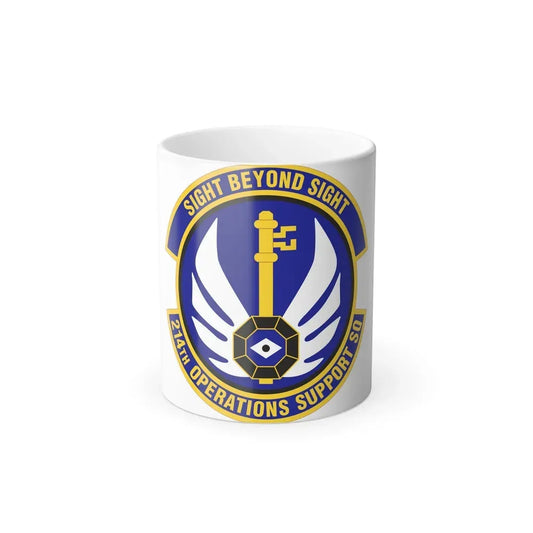 214th Operations Support Squadron (U.S. Air Force) Color Changing Mug 11oz - Go Mug Yourself