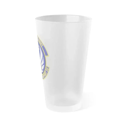 214th Operations Support Squadron (U.S. Air Force) Frosted Pint Glass 16oz - Go Mug Yourself