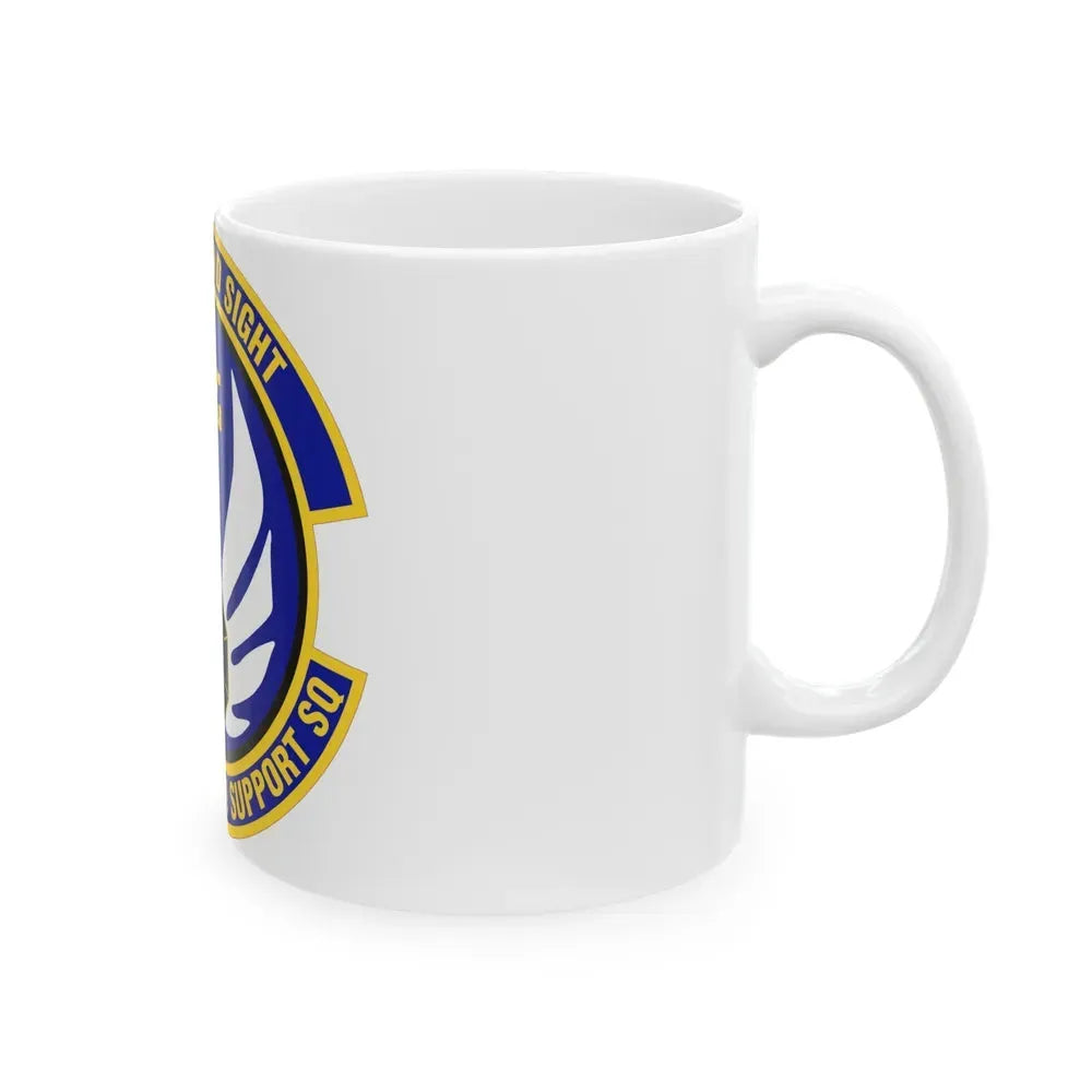 214th Operations Support Squadron (U.S. Air Force) White Coffee Mug - Go Mug Yourself