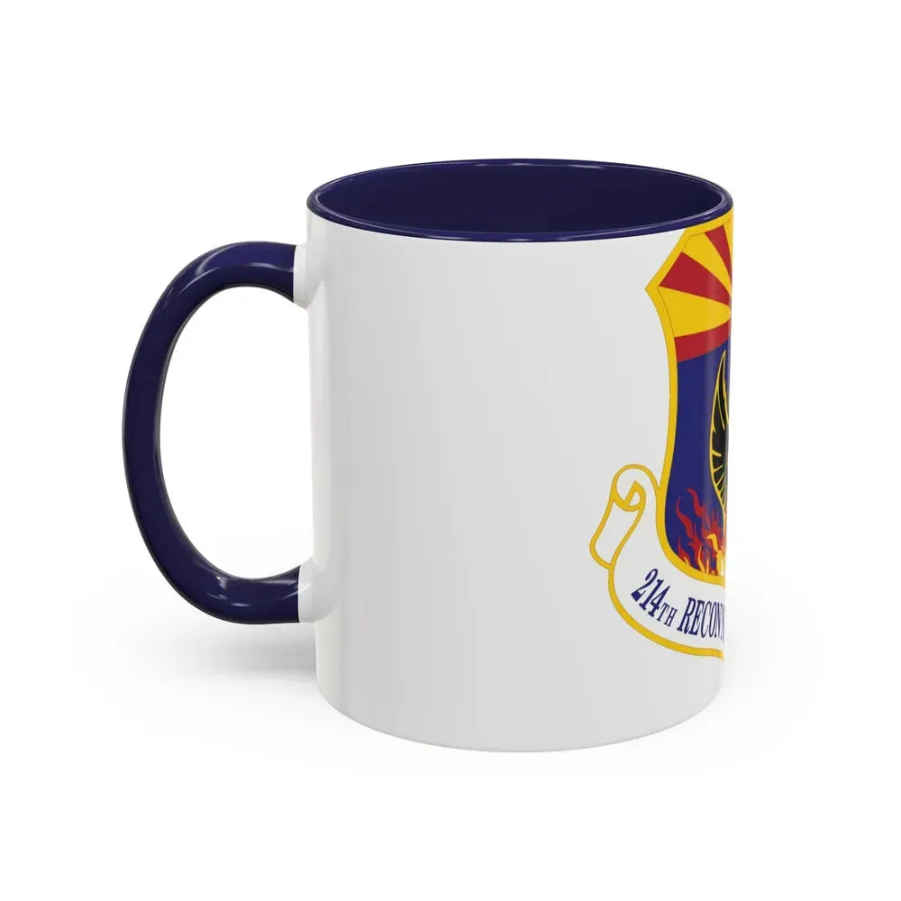 214th Reconnaissance Group (U.S. Air Force) Accent Coffee Mug - Go Mug Yourself
