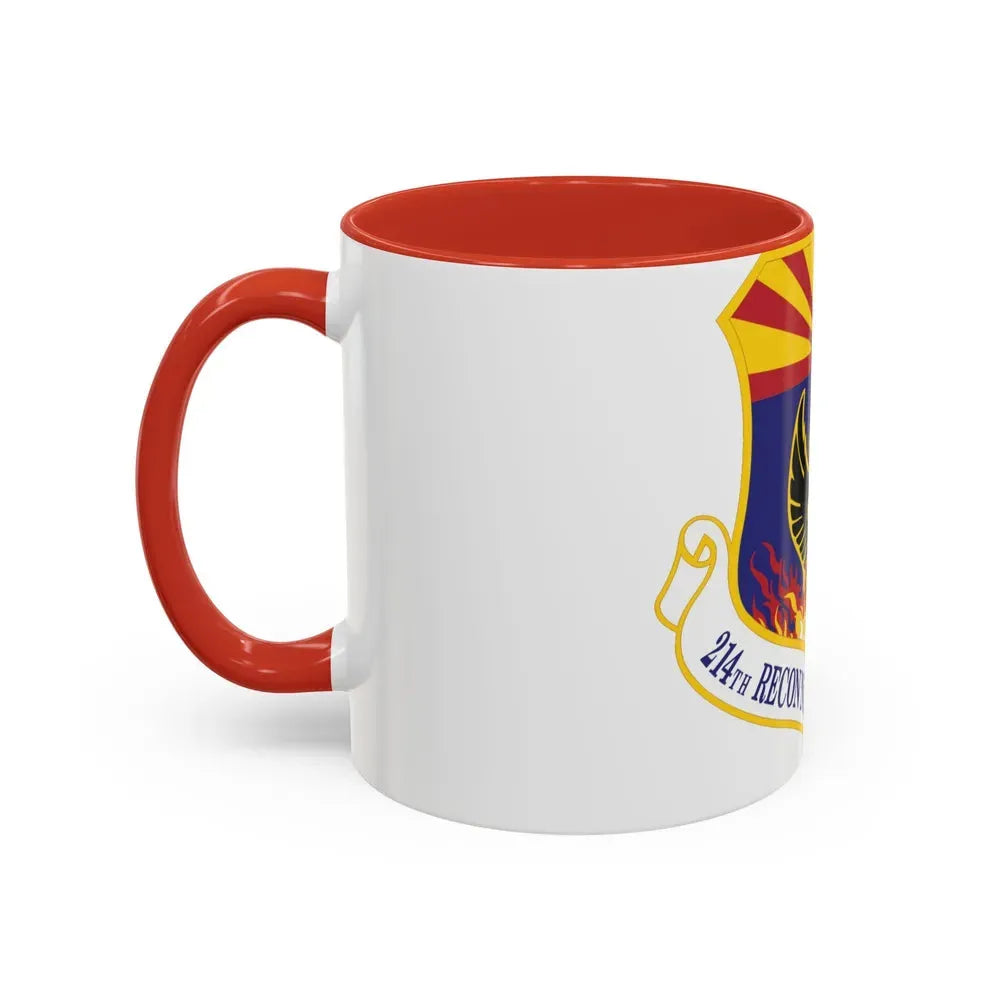 214th Reconnaissance Group (U.S. Air Force) Accent Coffee Mug - Go Mug Yourself