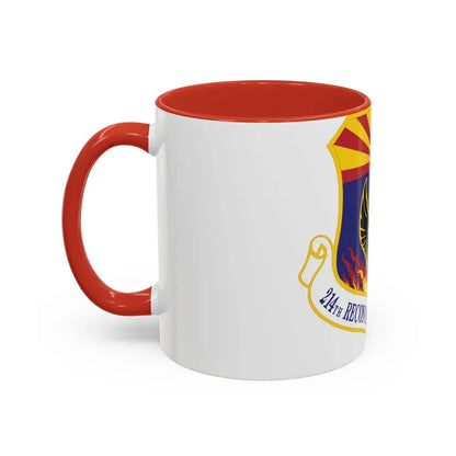 214th Reconnaissance Group (U.S. Air Force) Accent Coffee Mug - Go Mug Yourself