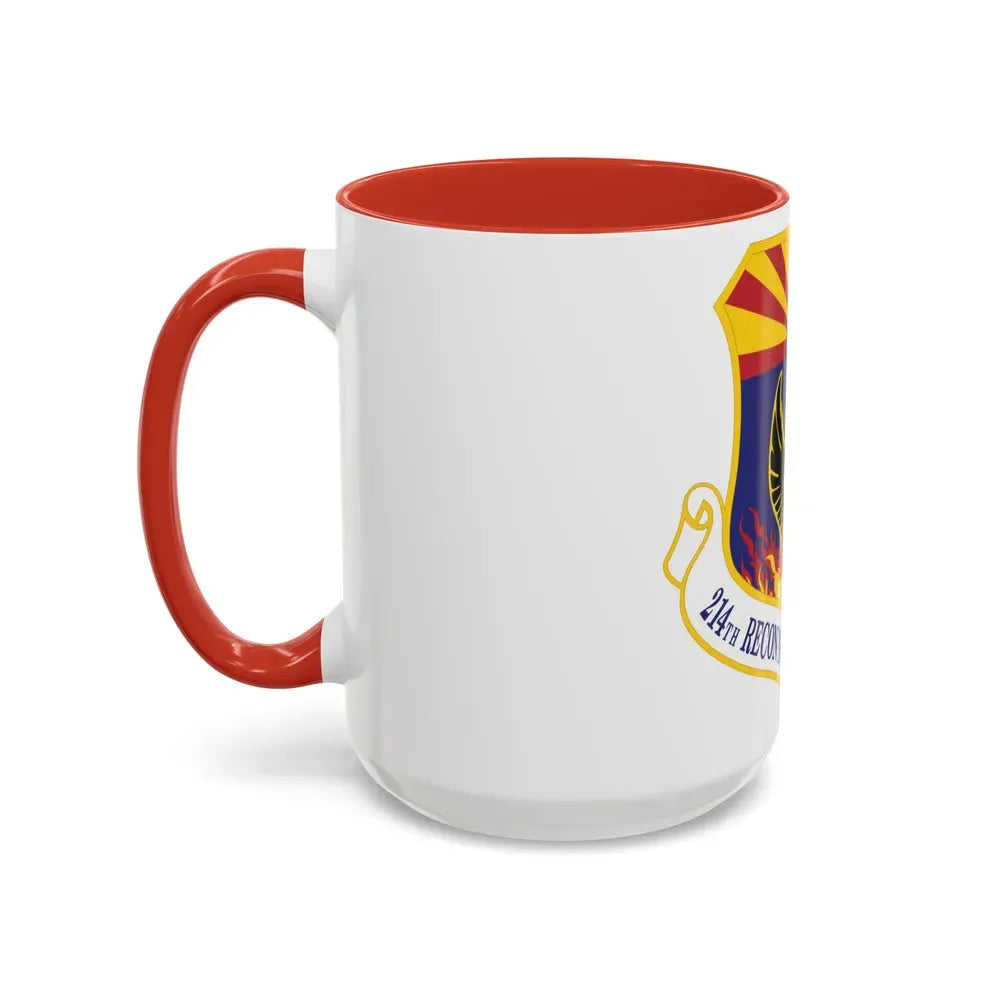 214th Reconnaissance Group (U.S. Air Force) Accent Coffee Mug - Go Mug Yourself