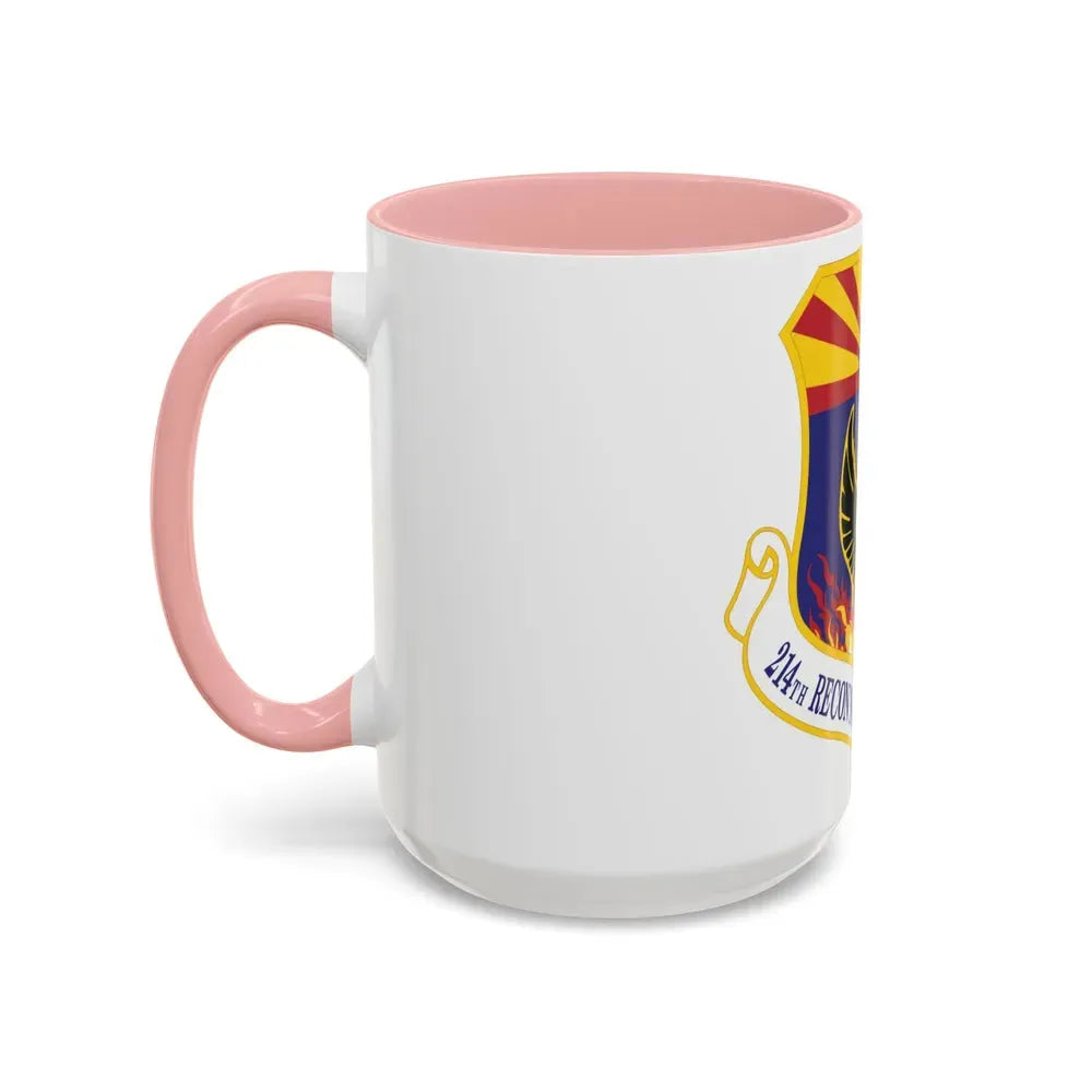 214th Reconnaissance Group (U.S. Air Force) Accent Coffee Mug - Go Mug Yourself