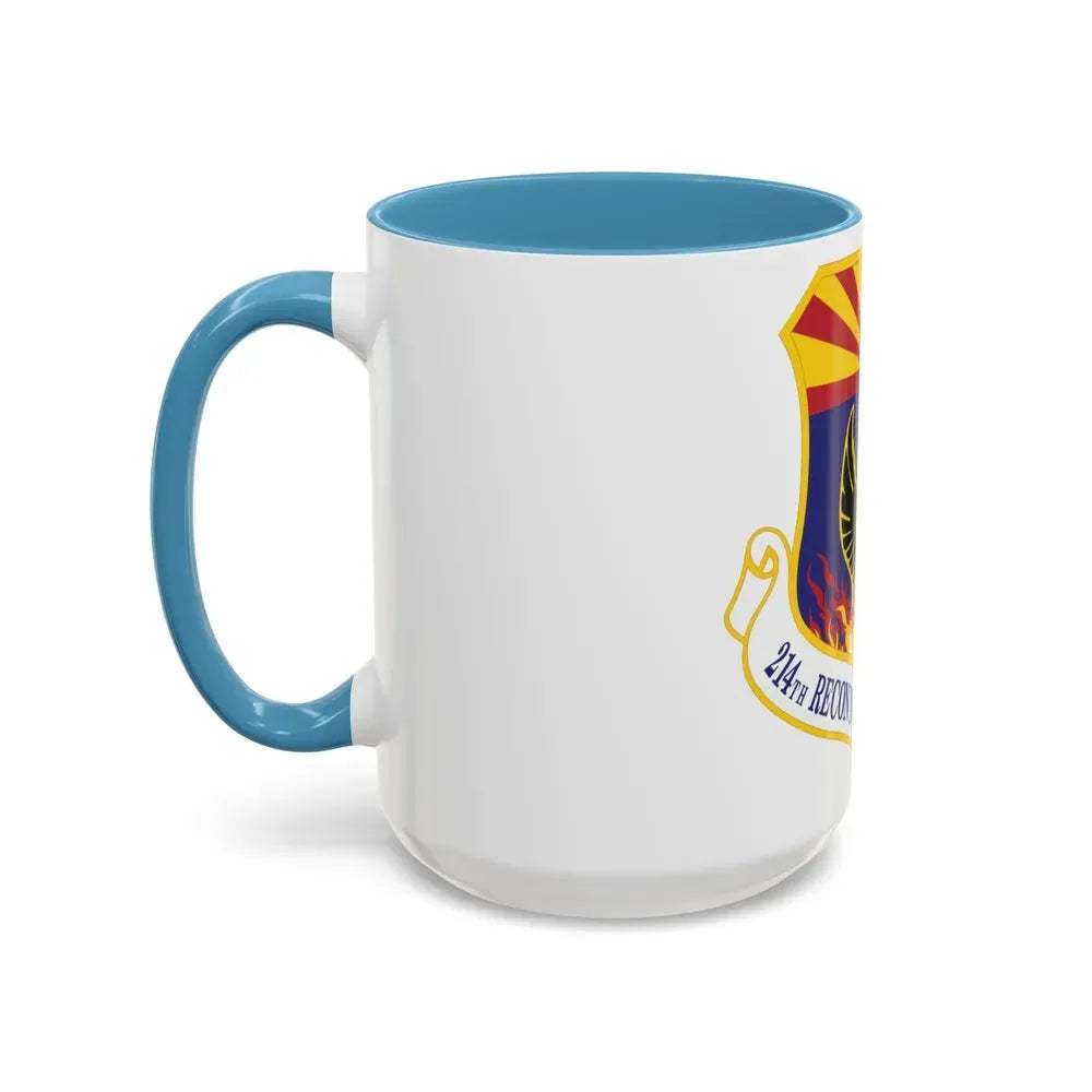 214th Reconnaissance Group (U.S. Air Force) Accent Coffee Mug - Go Mug Yourself