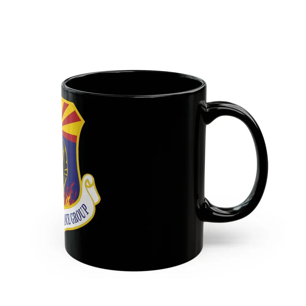 214th Reconnaissance Group (U.S. Air Force) Black Coffee Mug - Go Mug Yourself