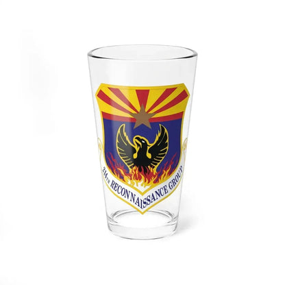 214th Reconnaissance Group (U.S. Air Force) Pint Glass 16oz 16oz - Go Mug Yourself