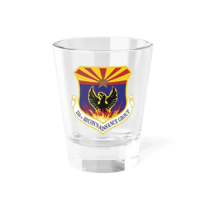 214th Reconnaissance Group (U.S. Air Force) Shot Glass 1.5oz 1.5oz - Go Mug Yourself