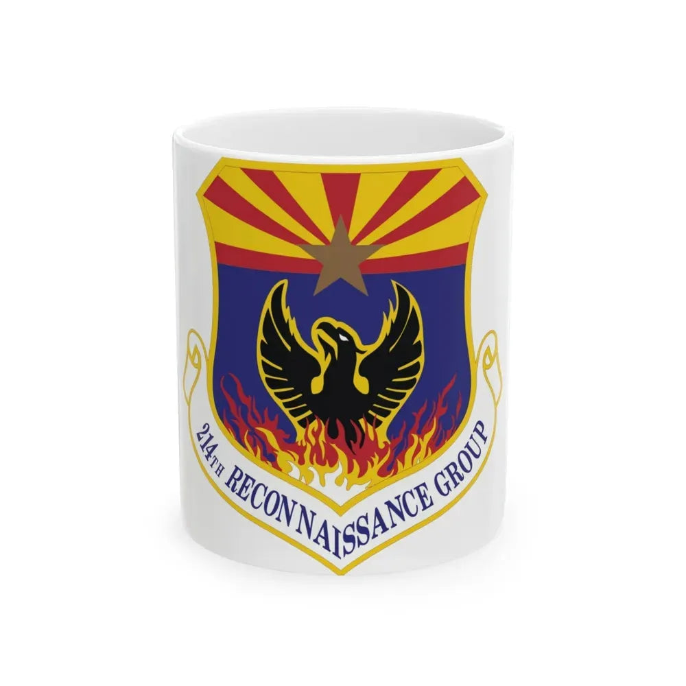 214th Reconnaissance Group (U.S. Air Force) White Coffee Mug 11oz - Go Mug Yourself