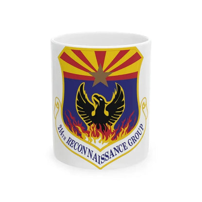 214th Reconnaissance Group (U.S. Air Force) White Coffee Mug 11oz - Go Mug Yourself