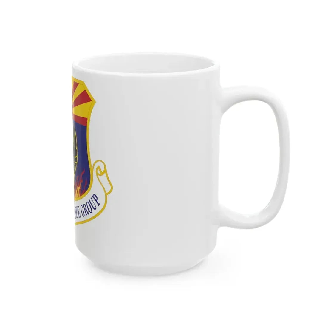 214th Reconnaissance Group (U.S. Air Force) White Coffee Mug - Go Mug Yourself