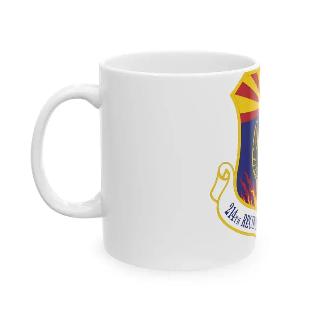 214th Reconnaissance Group (U.S. Air Force) White Coffee Mug - Go Mug Yourself