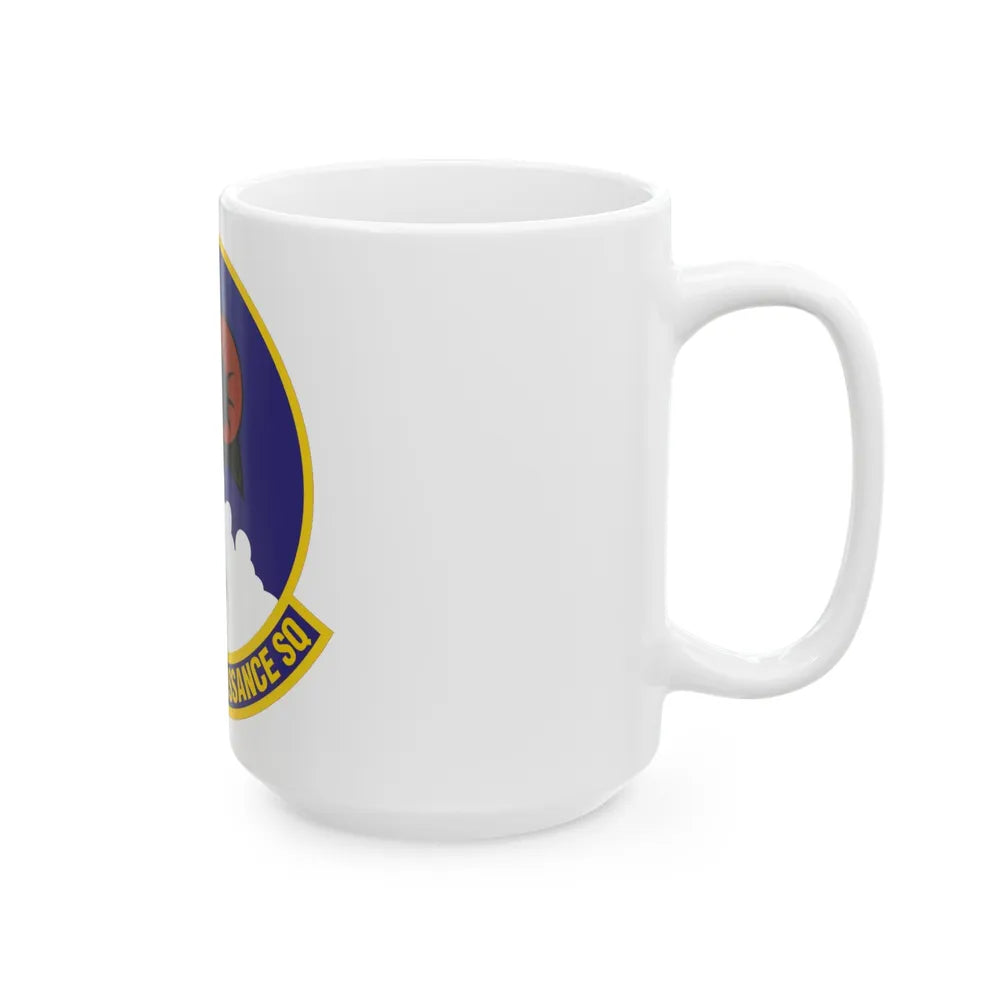 214th Reconnaissance Squadron (U.S. Air Force) White Coffee Mug-Go Mug Yourself