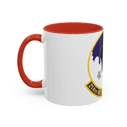 214th Reconnaissance Squadron (U.S. Air Force) Accent Coffee Mug - Go Mug Yourself
