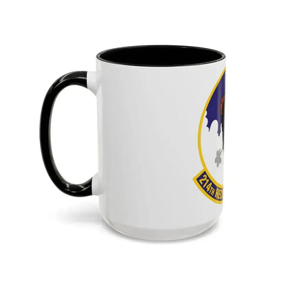 214th Reconnaissance Squadron (U.S. Air Force) Accent Coffee Mug - Go Mug Yourself