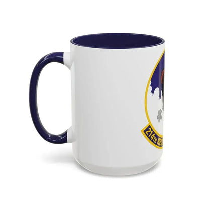 214th Reconnaissance Squadron (U.S. Air Force) Accent Coffee Mug - Go Mug Yourself