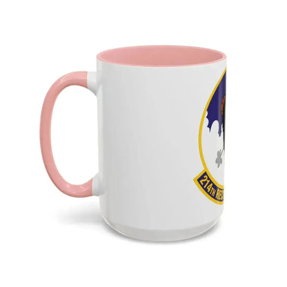 214th Reconnaissance Squadron (U.S. Air Force) Accent Coffee Mug - Go Mug Yourself