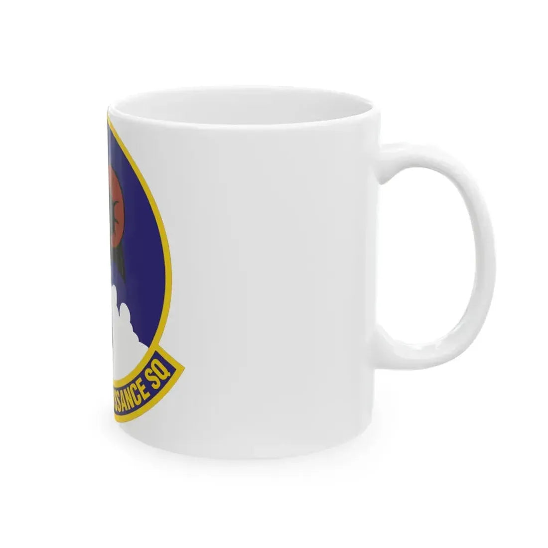 214th Reconnaissance Squadron (U.S. Air Force) White Coffee Mug - Go Mug Yourself
