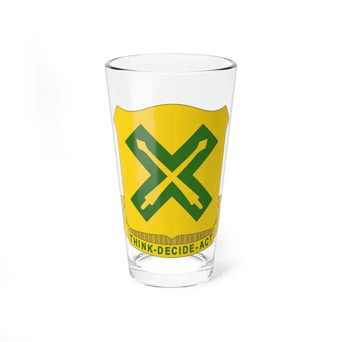 215 Tank Battalion (U.S. Army) Pint Glass 16oz 16oz - Go Mug Yourself