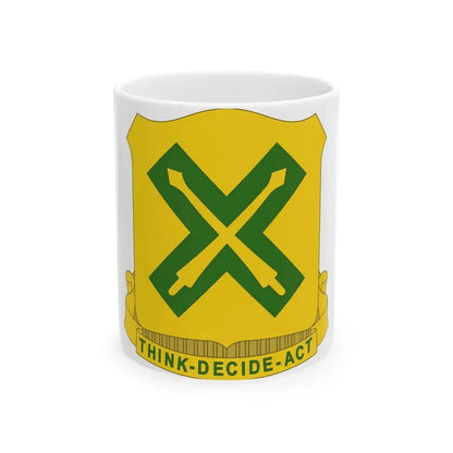 215 Tank Battalion (U.S. Army) White Coffee Mug 11oz - Go Mug Yourself