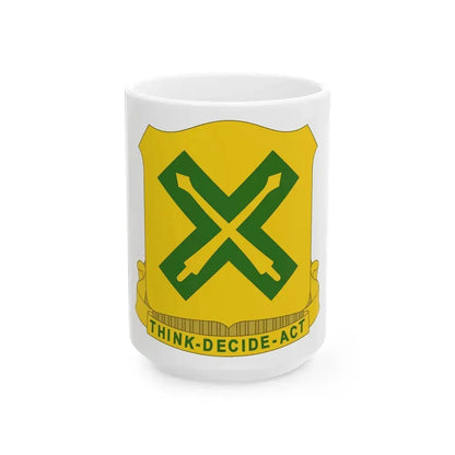 215 Tank Battalion (U.S. Army) White Coffee Mug 15oz - Go Mug Yourself