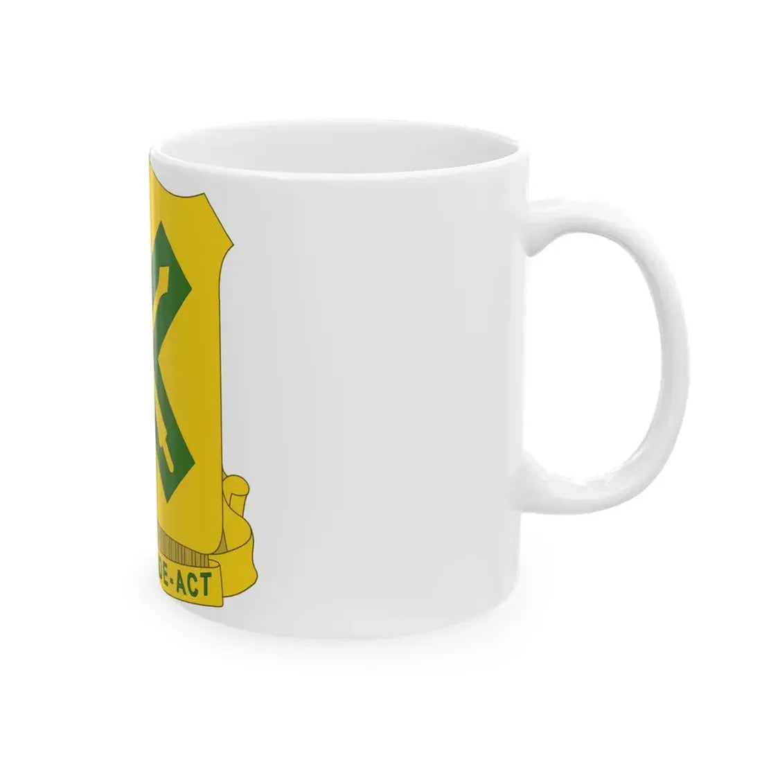 215 Tank Battalion (U.S. Army) White Coffee Mug - Go Mug Yourself