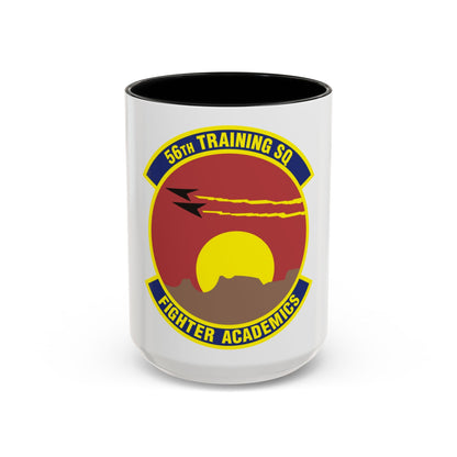 56 Training Squadron AETC (U.S. Air Force) Accent Coffee Mug