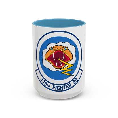 170 Fighter Squadron (U.S. Air Force) Accent Coffee Mug