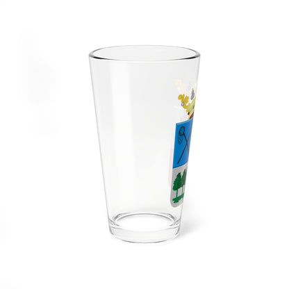 TIETJERKSTERADEEL wapen 1818 (Netherlands) (Coat of Arms) Pint Glass 16oz
