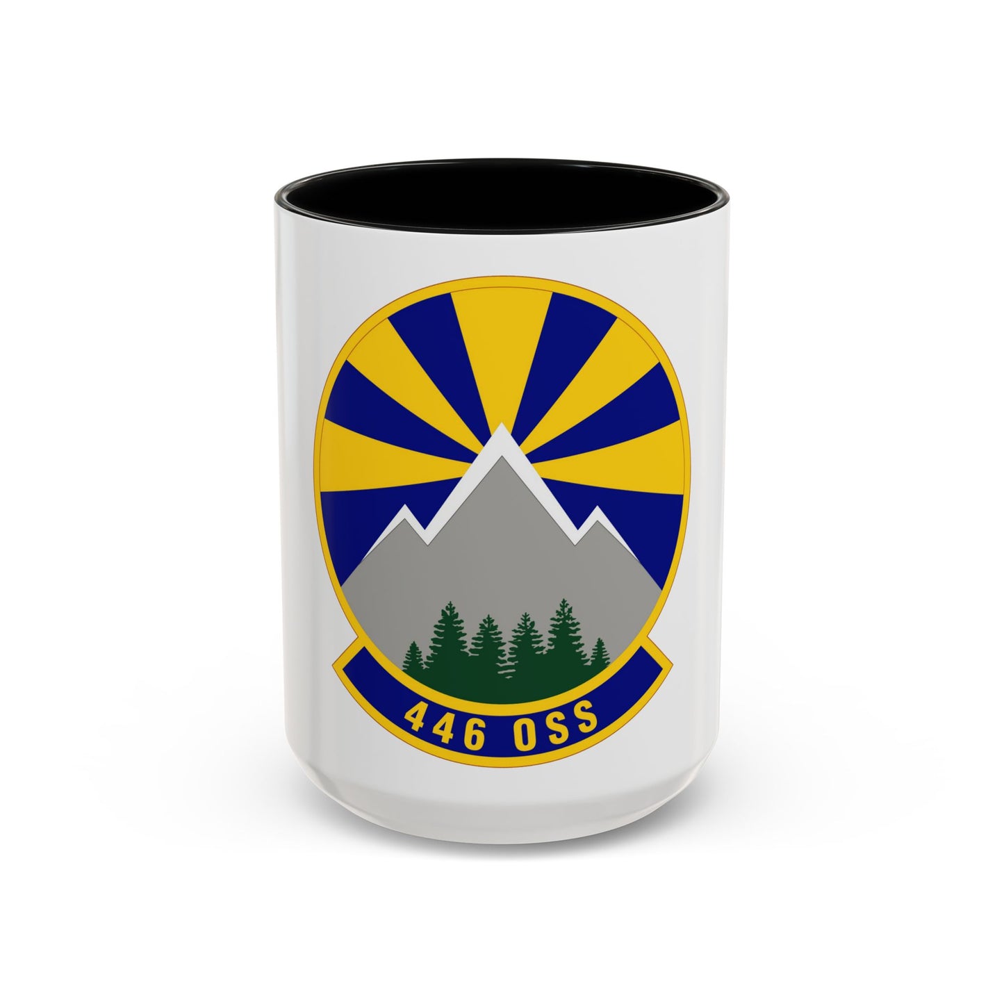 446 Operations Support Squadron (U.S. Air Force) Accent Coffee Mug